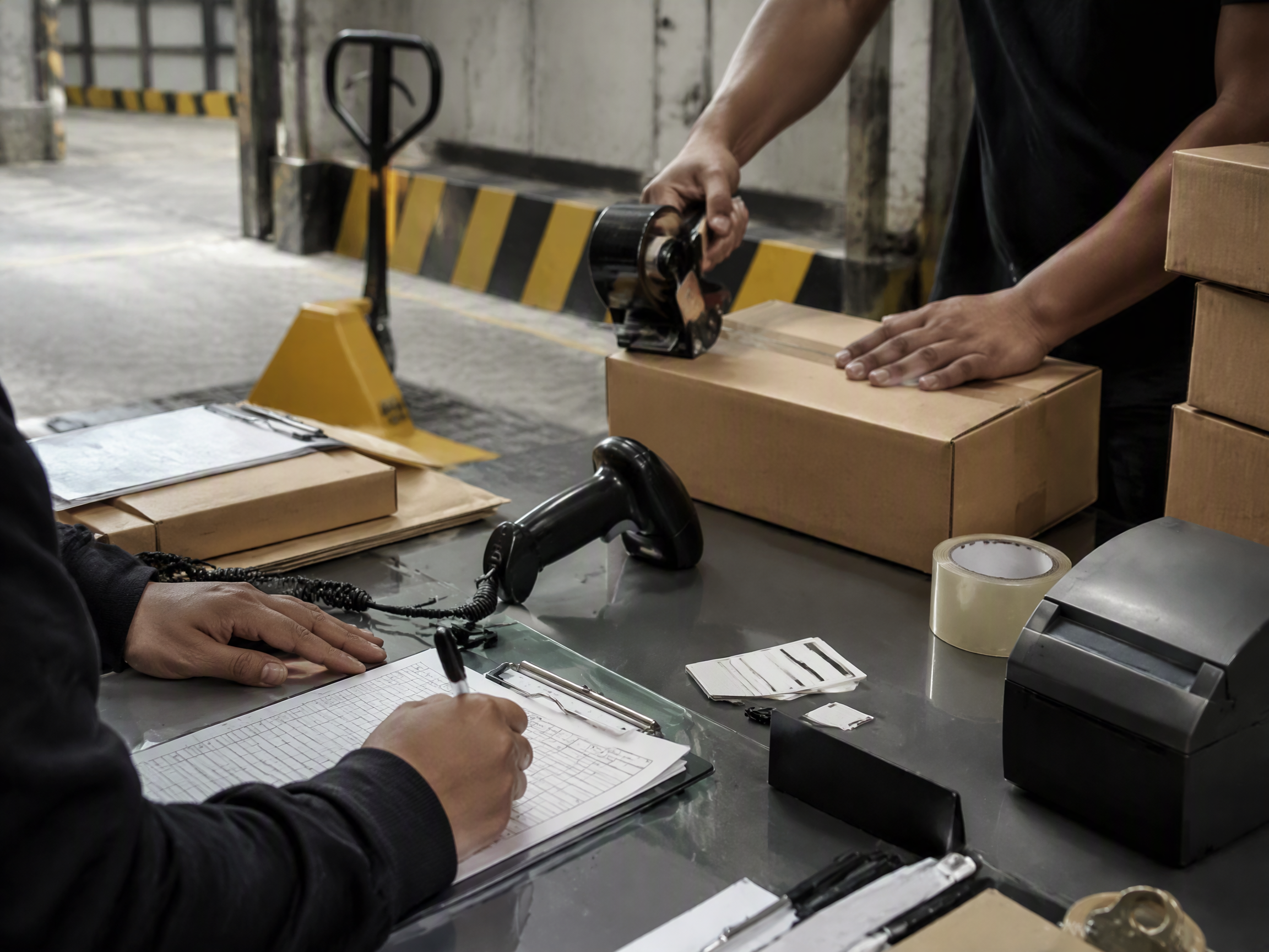 Preparación y trazabilidad de paquetes